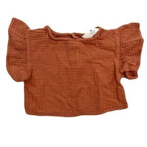 HpM Kids Rust Short Sleeve Top